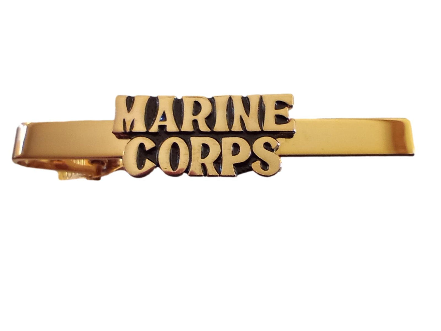 U.S MILITARY MARINE CORPS TIE BAR TIE TAC OFFICIAL MARINE CORPS PRODUCT U.S MADE