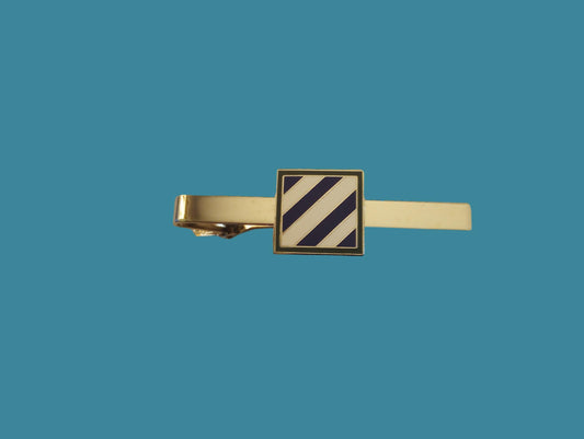 U.S MILITARY U.S ARMY 3rd INFANTRY TIE BAR OR TIE TAC CLIP ON TYPE U.S.A MADE