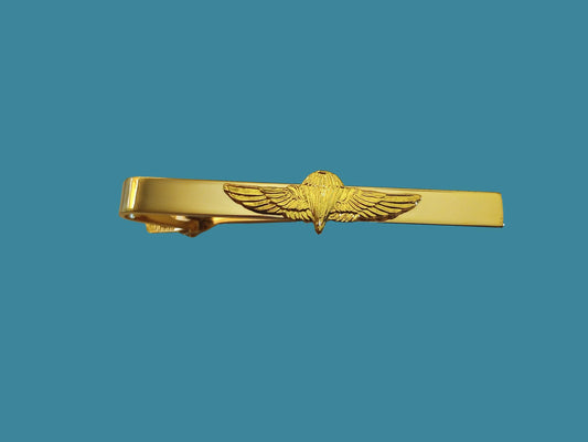 U.S MILITARY NAVY/ MARINE CORPS JUMP WINGS TIE BAR TIE TAC  CLIP ON U.S.A MADE
