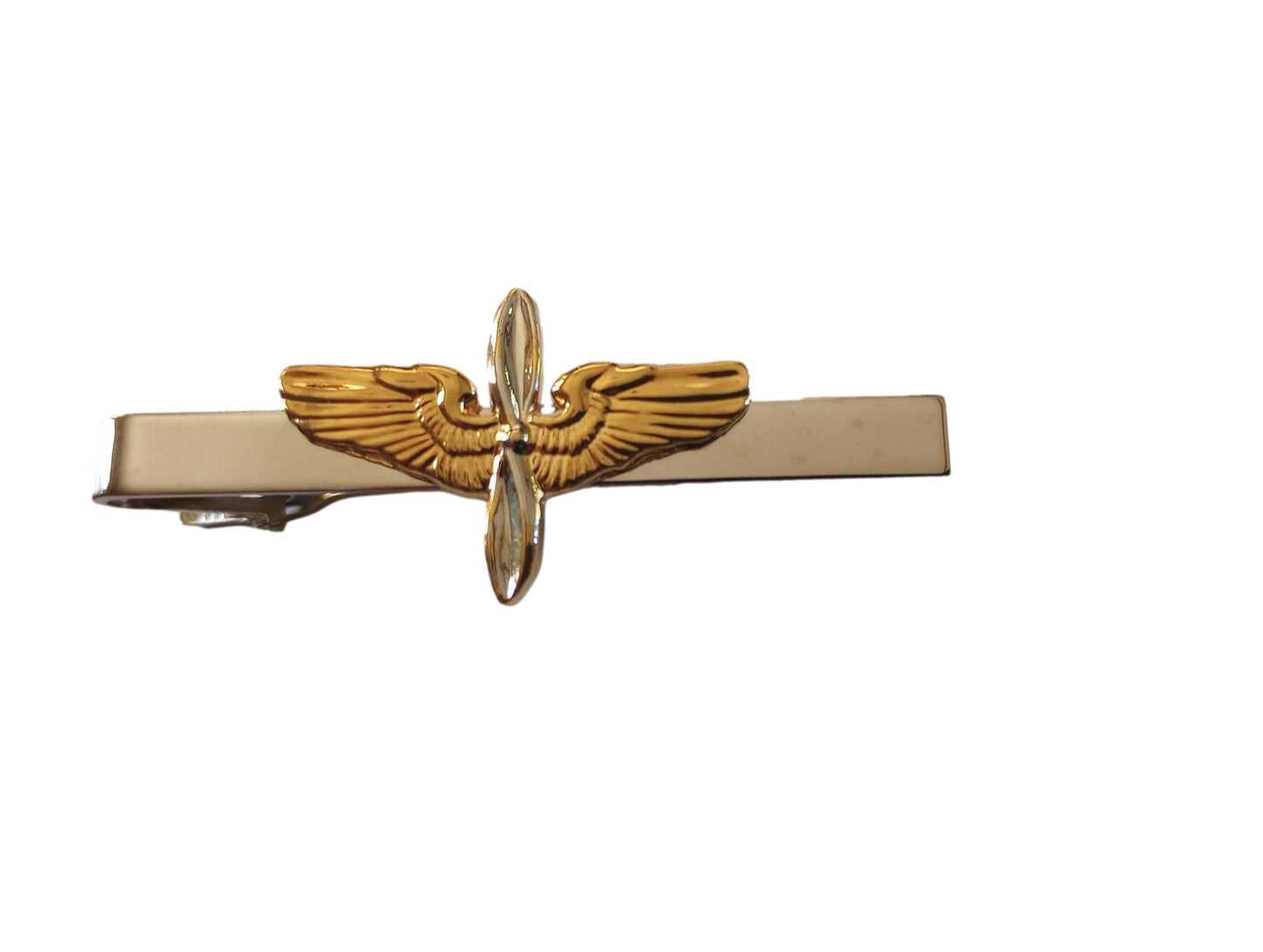 U.S MILITARY AVIATION CADET ARMY AIR FORCE TIE BAR TIE TAC CLIP ON U.S.A MADE