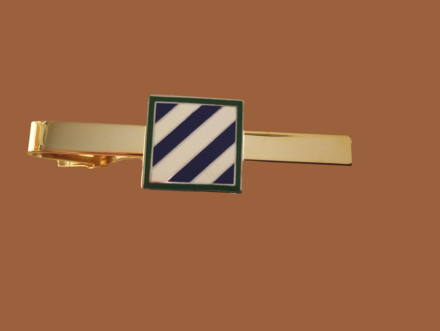 U.S MILITARY U.S ARMY 3rd INFANTRY TIE BAR OR TIE TAC CLIP ON TYPE U.S.A MADE