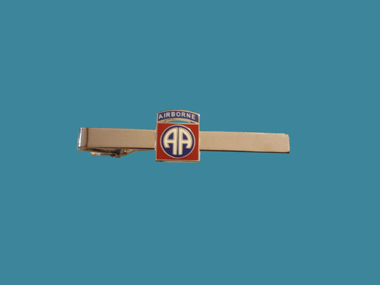 U.S MILITARY 82nd AIRBORNE DIVISION TIE BAR TIE TAC MADE IN THE U.S.A