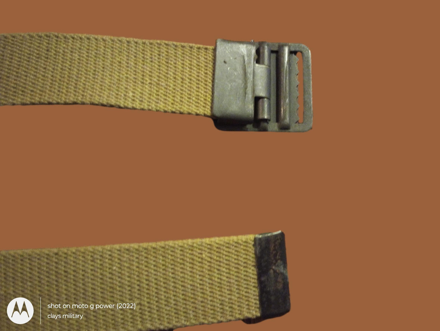 WWII MARINE CORPS USMC DEMOLITION BELT OR M1 CARBINE CLIP POUCH BELT 5 SNAP