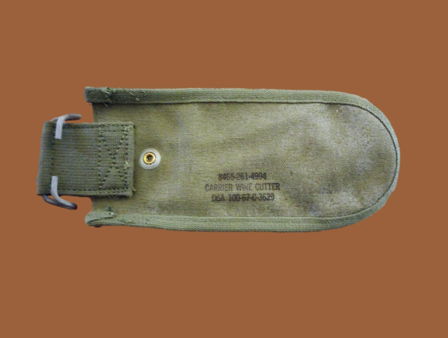 Vietnam Issue U.S Army M-1938 Wire Cutter Belt Pouch Green Cotton Duck Original