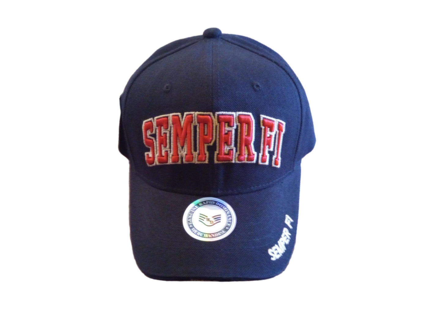 New U.S Military Marine Corps Semper Fi Hat 3-D Embroidered Legend Baseball Cap