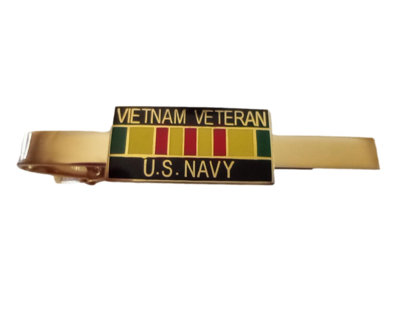 U.S MILITARY NAVY VIETNAM VETERAN TIE BAR OR TIE TAC U.S.A MADE