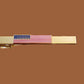 U.S FLAG U.S.A FLAG TIE BAR TIE TAC GOLD COLOR BAR MADE IN THE U.S.A NEW IN BAGS