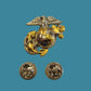 U.S MARINE CORPS EGA LAPEL HAT PIN USMC EAGLE GLOBE & ANCHOR LEFT EMBLEM