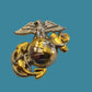 U.S MARINE CORPS EGA LAPEL HAT PIN USMC EAGLE GLOBE & ANCHOR LEFT EMBLEM