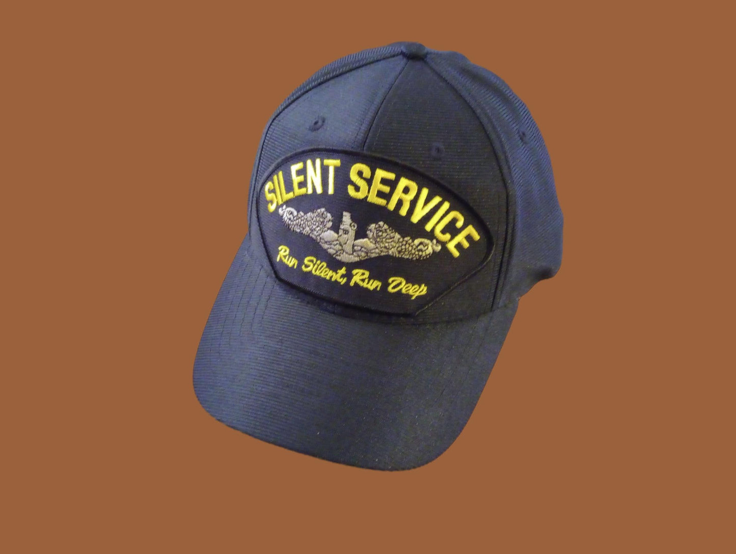 U.S NAVY SUBMARINE SILENT SERVICE RUN SILENT RUN DEEP HAT U.S MILITARY OFFICIAL