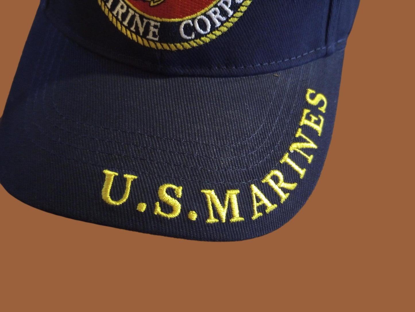 NEW U.S MILITARY MARINE CORPS EMBROIDERED BLUE HAT CAP OFFICIAL LICENSED HATS