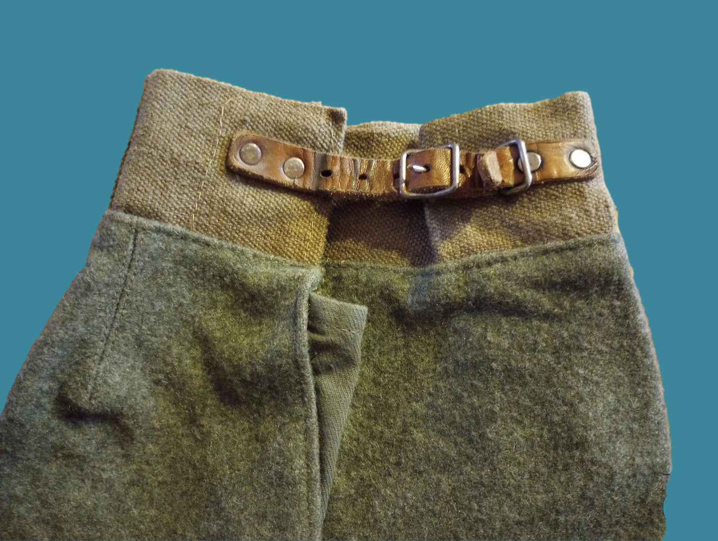 SWEDISH WWII MILITARY WOOL PANTS 30"X 30" NEW OLD STOCK