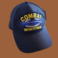 U.S MILITARY ARMY COMBAT INFANTRY HAT OFFICIAL ARMY BASEBALL CAP U.S.A. MADE CIB