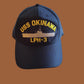 USS OKINAWA LPH-3 NAVY SHIP HAT U.S MILITARY OFFICIAL BALL CAP U.S.A MADE