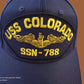 USS COLORADO SSN-788 U.S NAVY SUBMARINE HAT U.S MILITARY OFFICIAL BALL CAP US