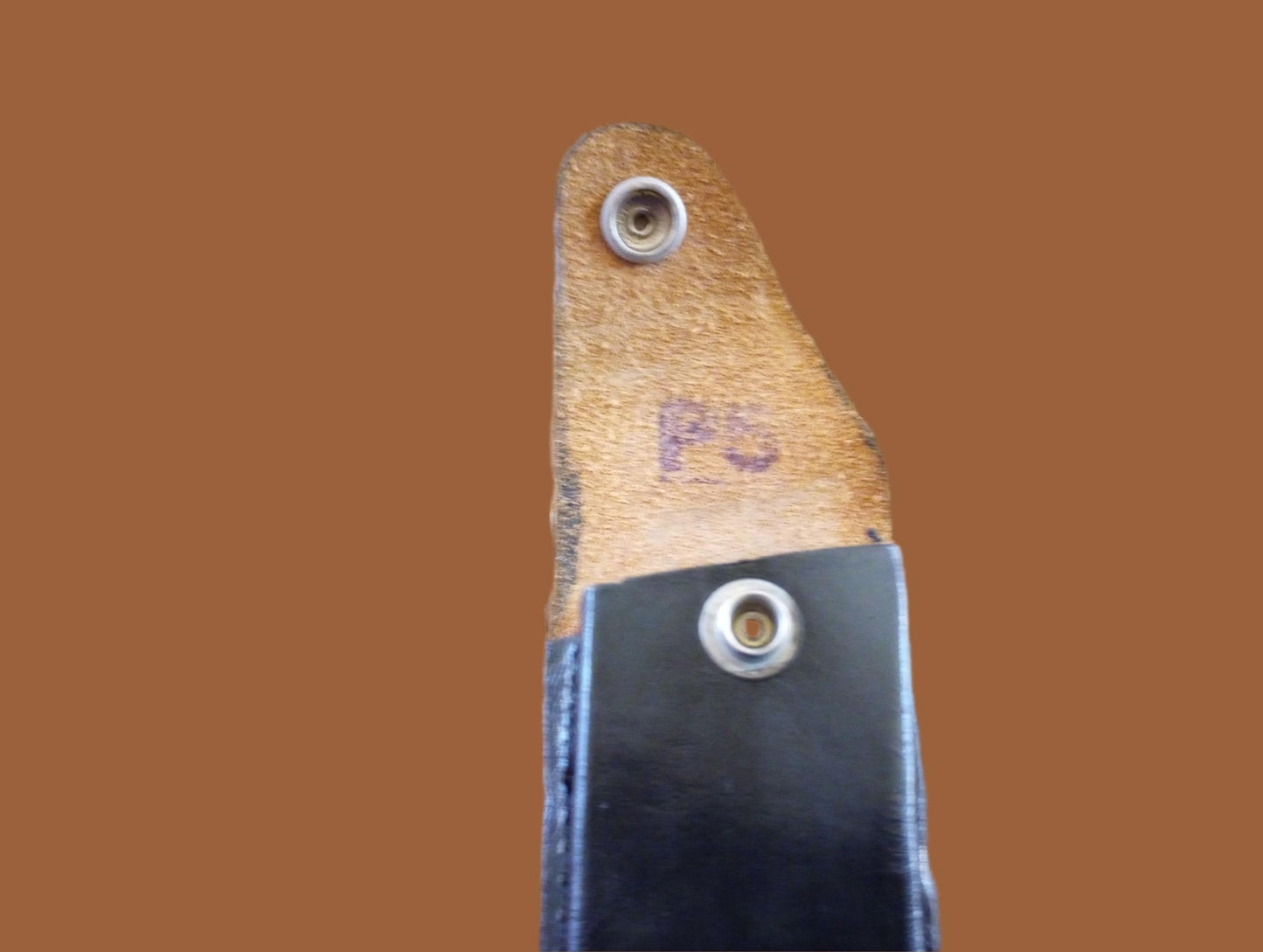 German Walther Magazine Pouch P-38 Black Leather P-5 Police 9 mm 8 Round Genuine