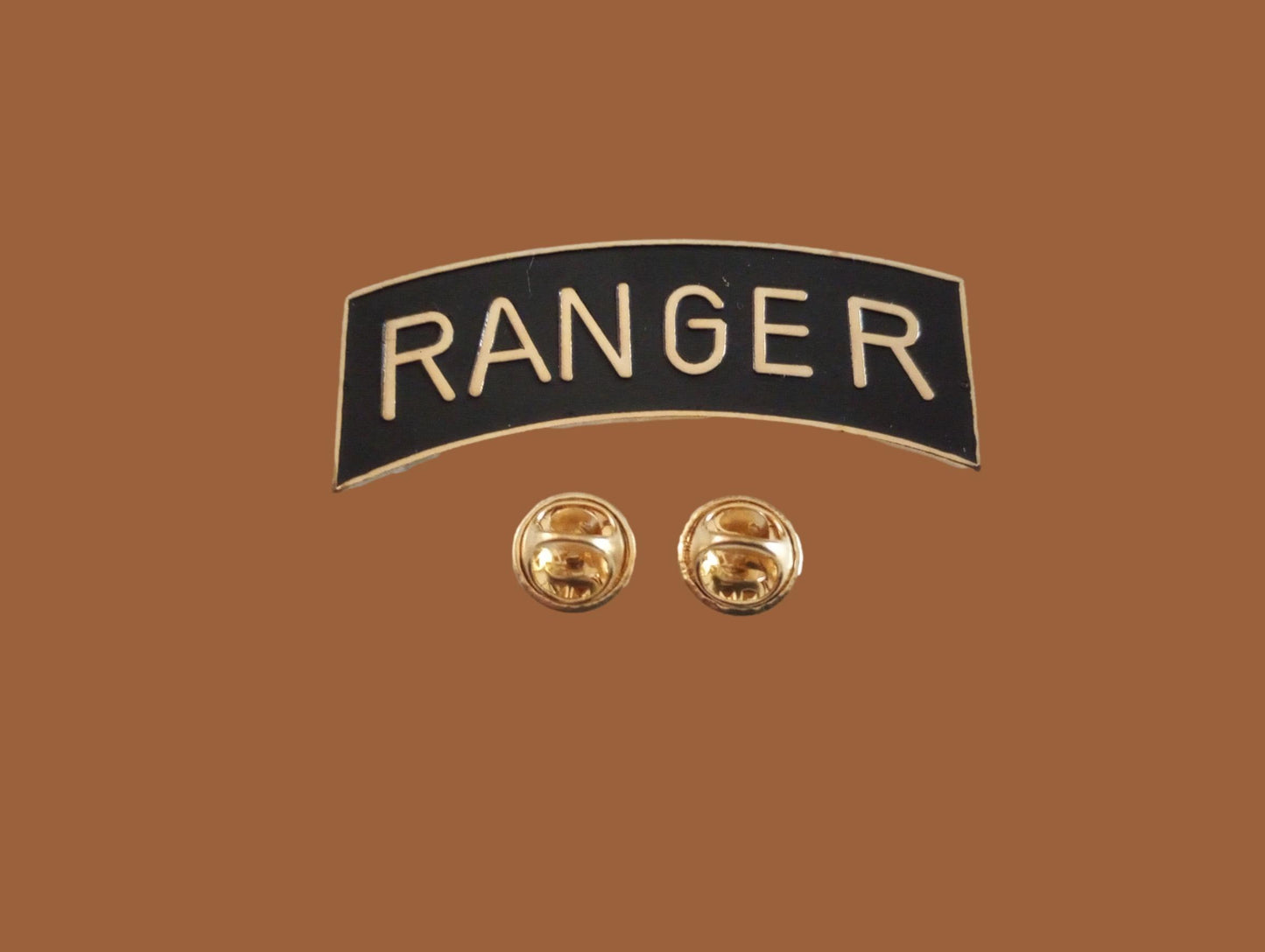 U.S ARMY OVERSIZED RANGER ROCKER BADGE RANGERS HAT LAPEL PIN