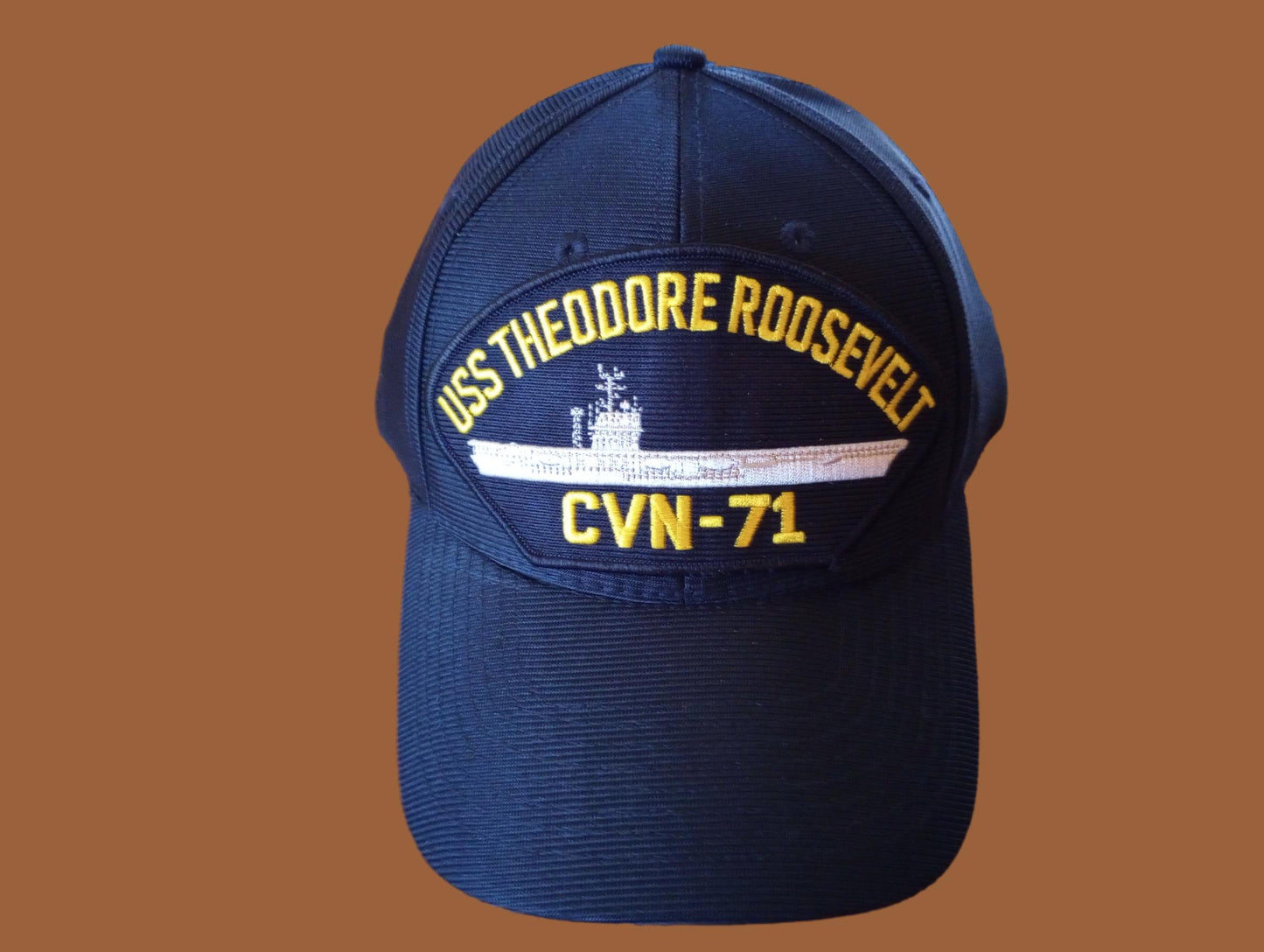 USS THEODORE ROOSEVELT CVN 71 NAVY SHIP HAT U.S MILITARY OFFICIAL BALL CAP USA