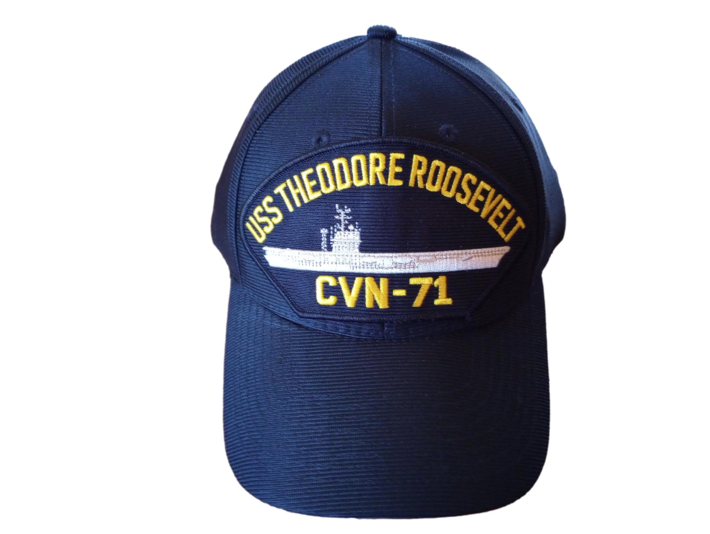 USS THEODORE ROOSEVELT CVN 71 NAVY SHIP HAT U.S MILITARY OFFICIAL BALL CAP USA