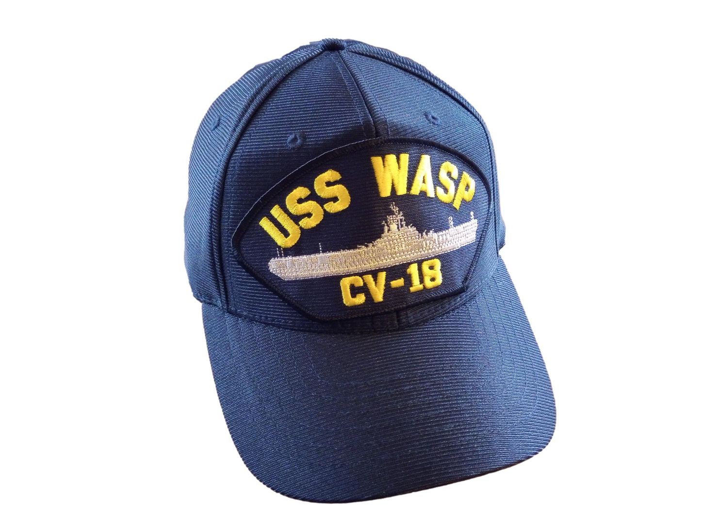 USS WASP CV-18 U.S NAVY SHIP HAT U.S MILITARY OFFICIAL BALL CAP U.S.A MADE