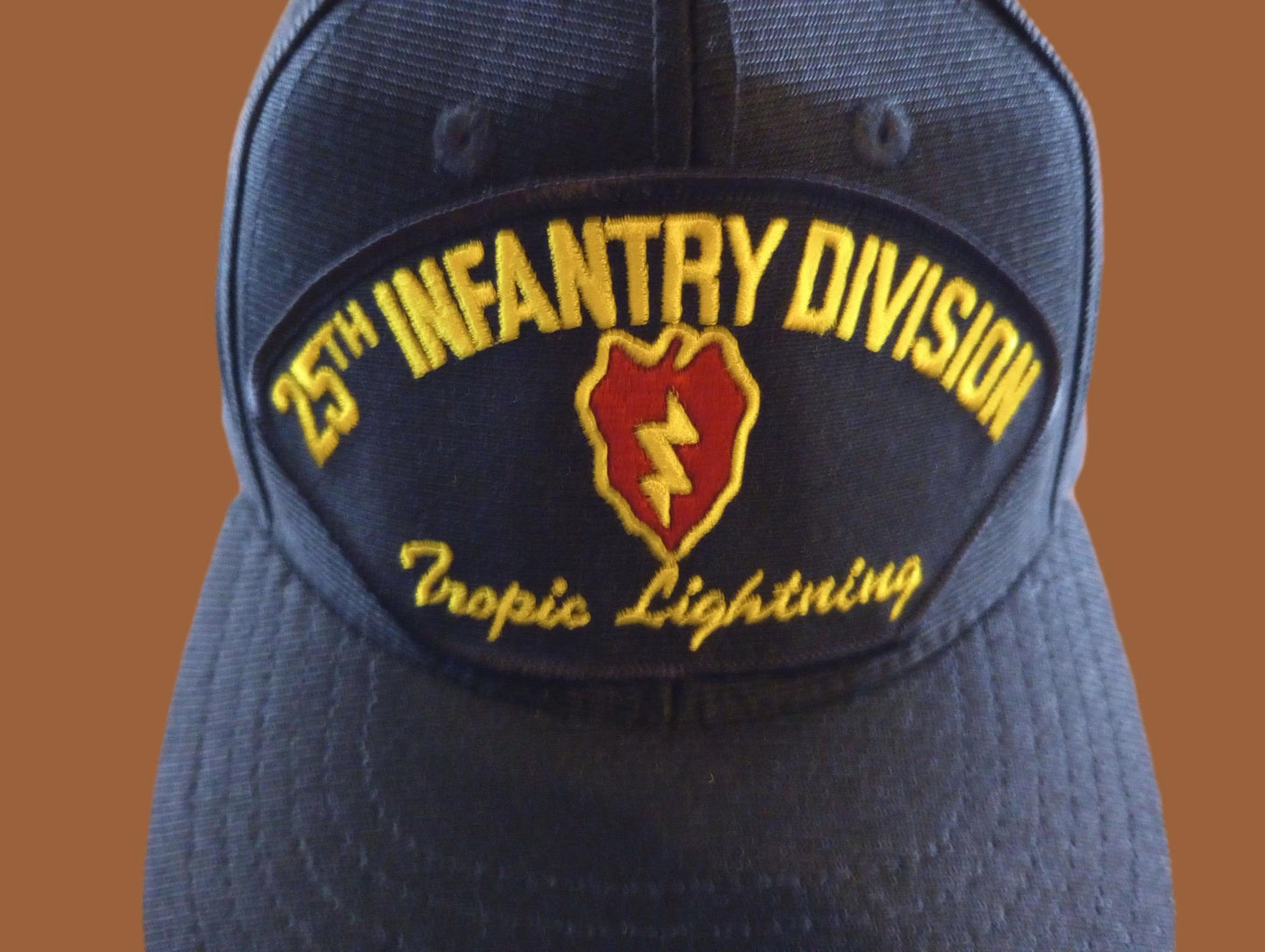 U.S ARMY 25th INFANTRY DIVISION HAT U.S MILITARY OFFICIAL BALL CAP U.S.A MADE