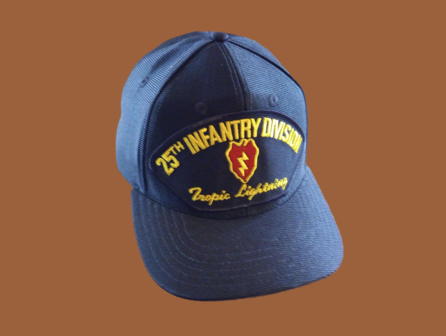 U.S ARMY 25th INFANTRY DIVISION HAT U.S MILITARY OFFICIAL BALL CAP U.S.A MADE