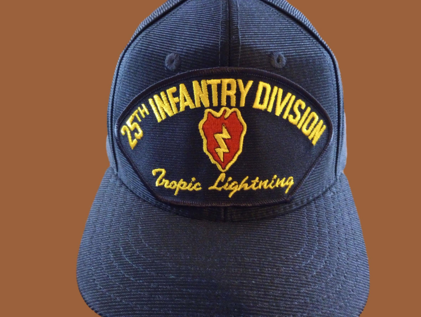 U.S ARMY 25th INFANTRY DIVISION HAT U.S MILITARY OFFICIAL BALL CAP U.S.A MADE