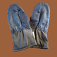 GERMAN MILITARY LINED MITTENS ARMY COLD WEATHER LEATHER PALMS SURPLUS
