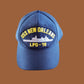 USS NEW ORLEANS LPD-18 NAVY SHIP HAT U.S MILITARY OFFICIAL BALL CAP U.S.A MADE