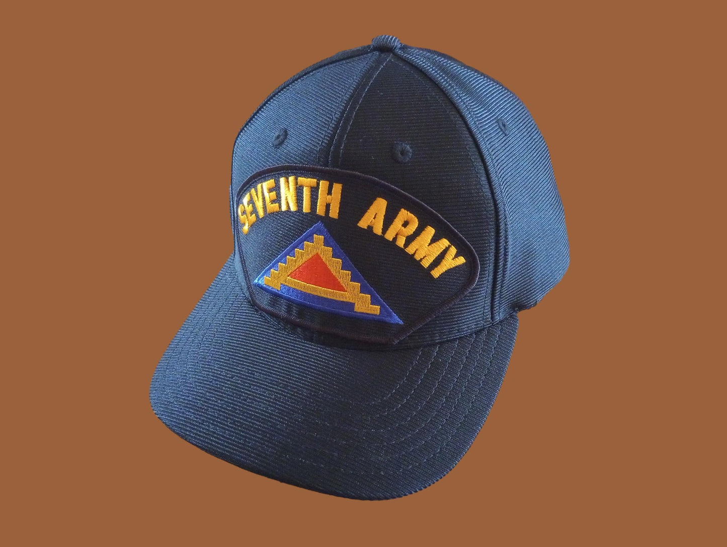 U.S MILITARY ARMY SEVENTH 7th ARMY HAT OFFICIAL ARMY BALL CAP U.S.A. MADE