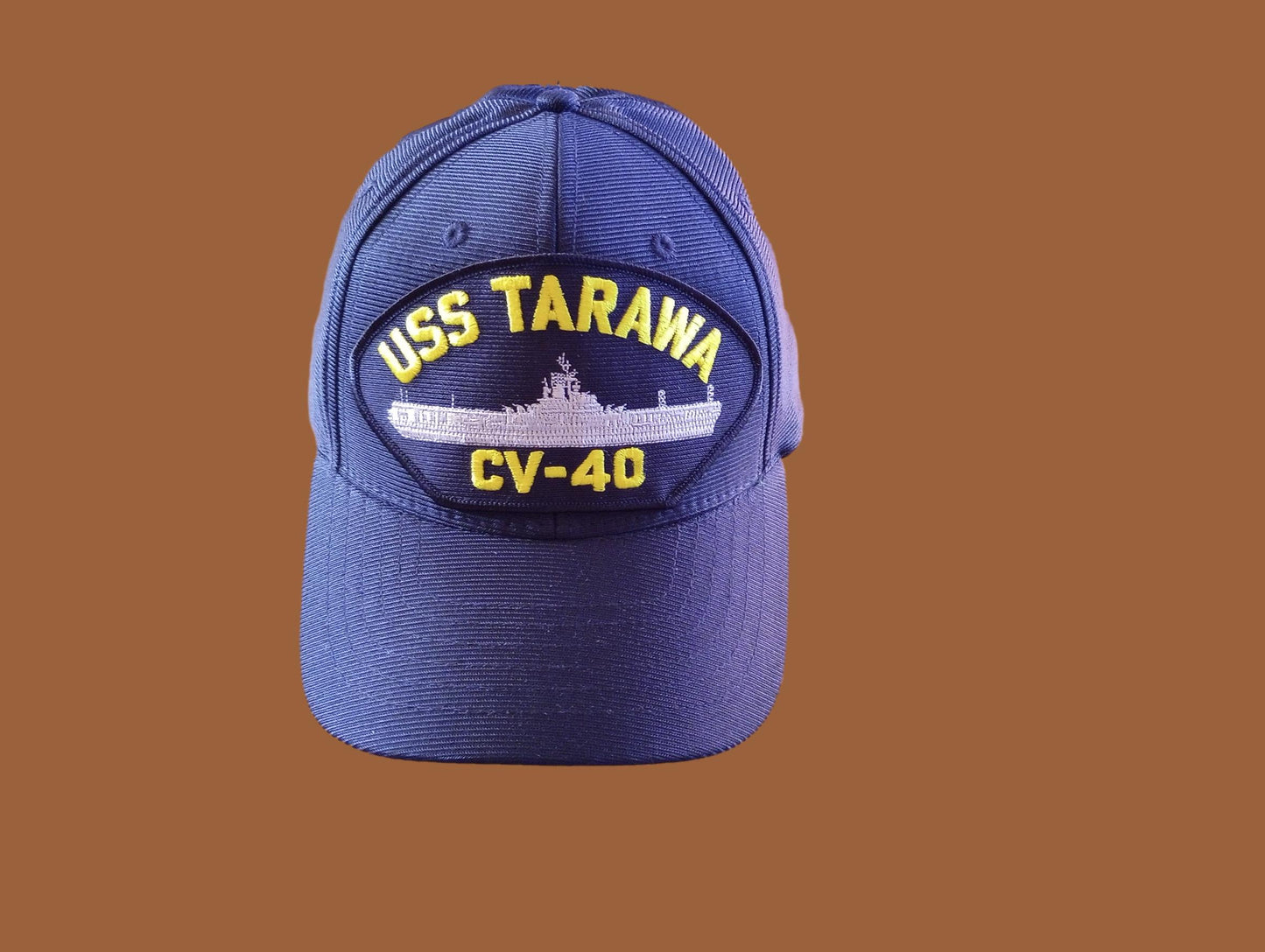 USS TARAWA CV-40 U.S NAVY SHIP HAT U.S MILITARY OFFICIAL BALL CAP U.S.A MADE