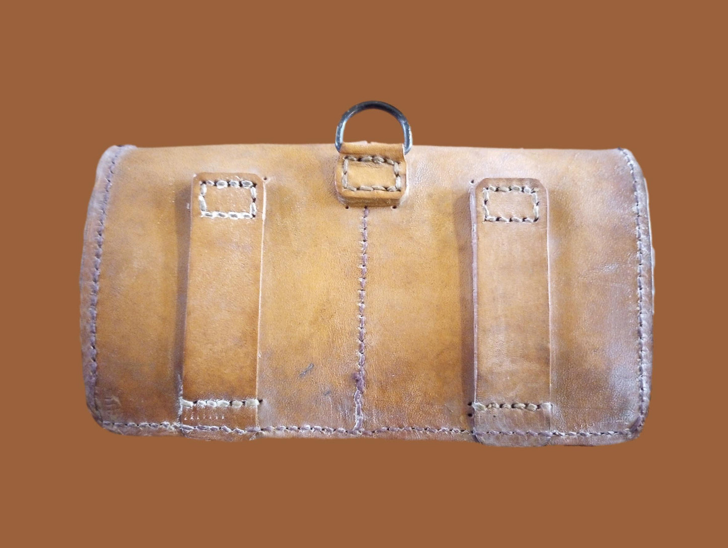 FRENCH MILITARY MAS AMMUNITION MAGAZINE AMMO POUCH LEATHER VINTAGE