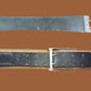 EAST GERMAN ARMY LEATHER BELT & BUCKLE VINTAGE COLD WAR GERMAN MILITARY SURPLUS