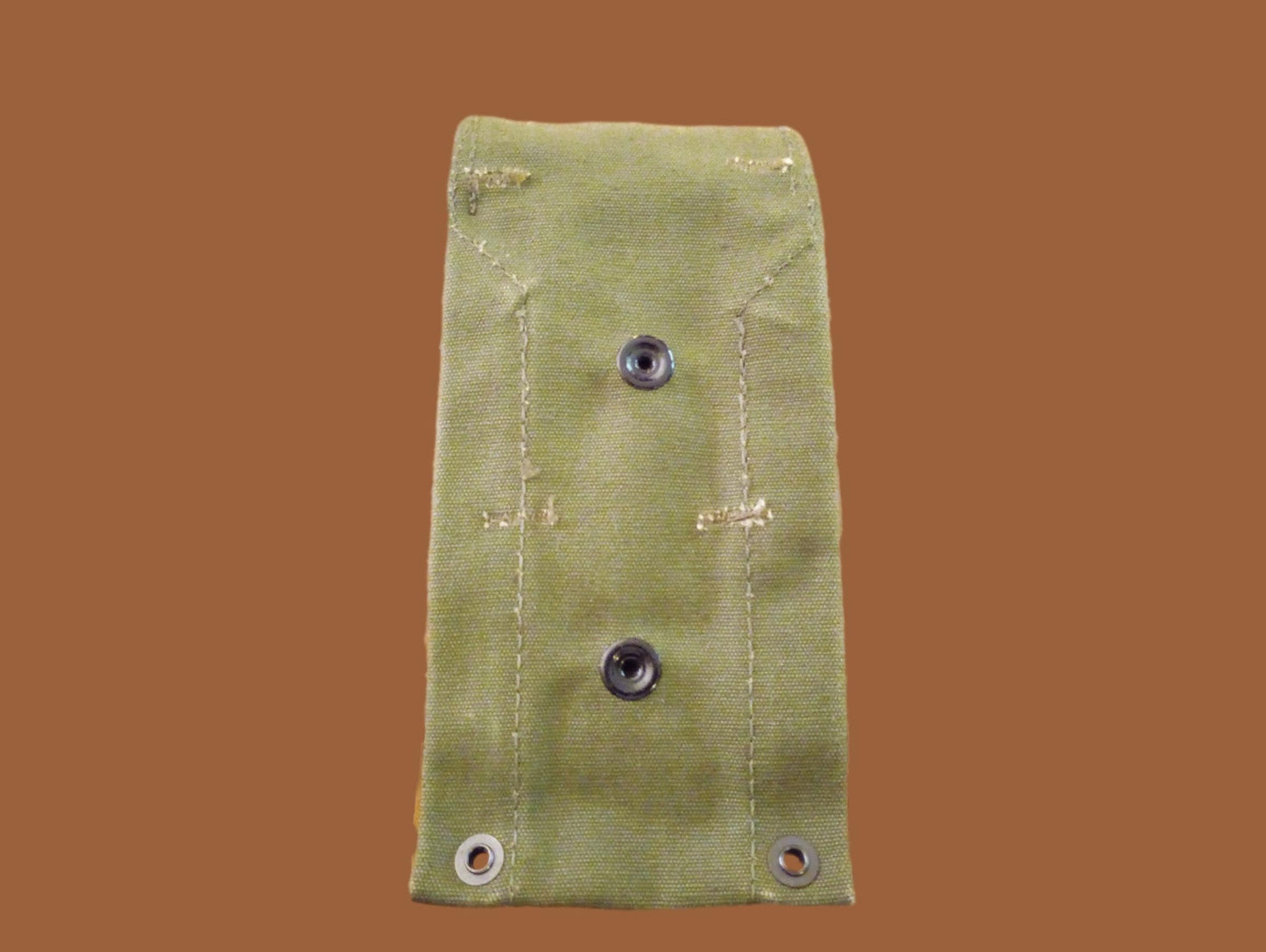 U.S MILITARY AMMO MAGAZINE CLIP POUCH 20 RD 308 CAL MAG VIETNAM ERA 1961