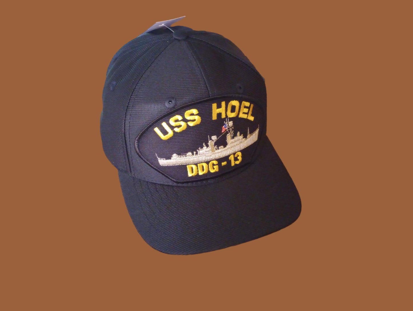 USS HOEL DDG-13 U.S NAVY SHIP HAT U.S MILITARY OFFICIAL BASEBALL CAP U.S.A MADE