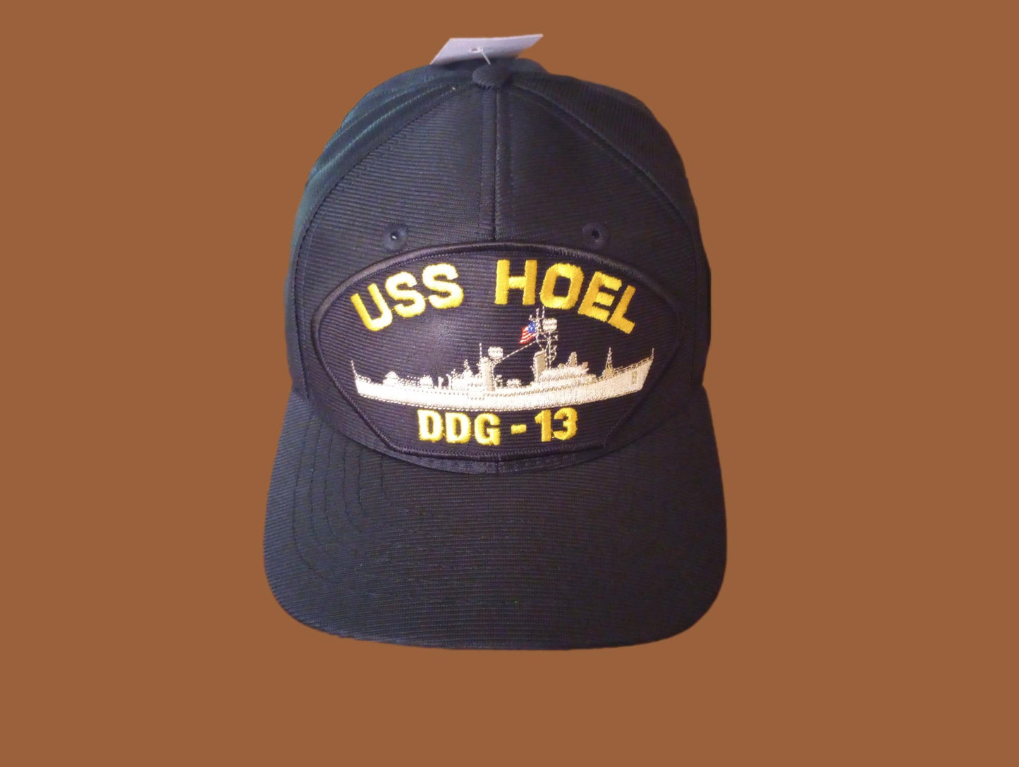 USS HOEL DDG-13 U.S NAVY SHIP HAT U.S MILITARY OFFICIAL BASEBALL CAP U.S.A MADE