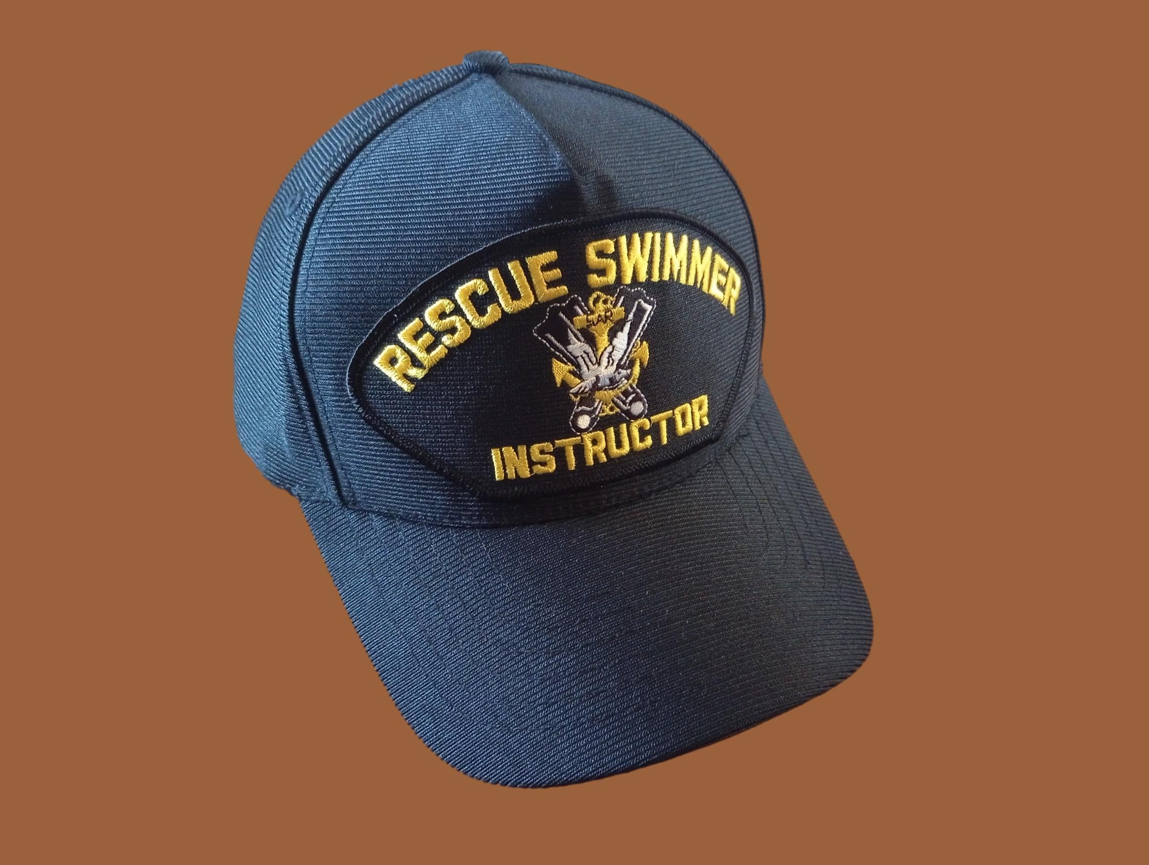 U.S MILITARY NAVY RESCUE SWIMMER INSTRUCTOR HAT U.S MILITARY OFFICIAL ...