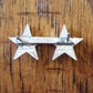 VINTAGE U.S MILITARY STERLING SILVER MAJOR GENERAL RANK 2 STAR WWII VIETNAM