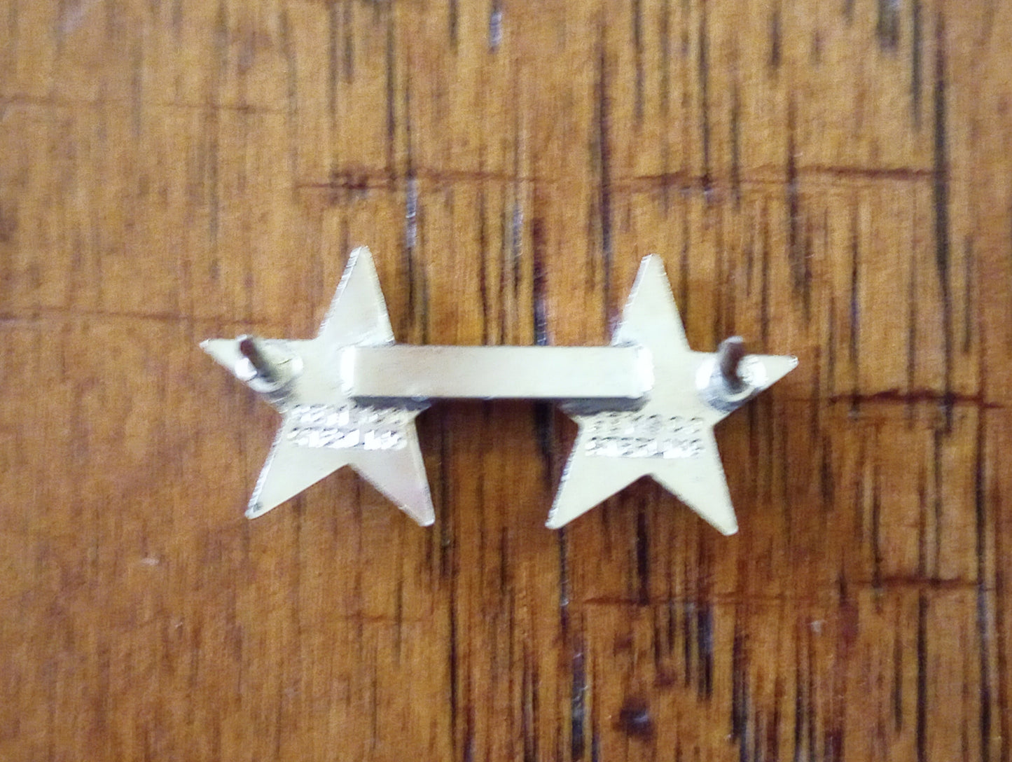 VINTAGE U.S MILITARY STERLING SILVER MAJOR GENERAL RANK 2 STAR WWII VIETNAM