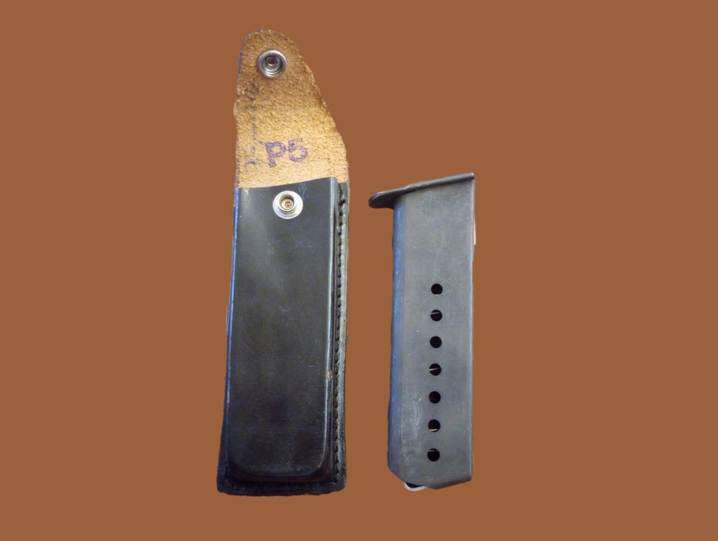 GERMAN WALTHER P38 P1 PISTOLS MAGAZINE FACTORY 8 ROUND MAG P38 CLIP DATED 2/60