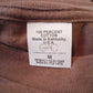 U.S MILITARY ATHLETIC T-SHIRT SHORT SLEEVE SIZE  MEDIUM BROWN U.S.A MADE