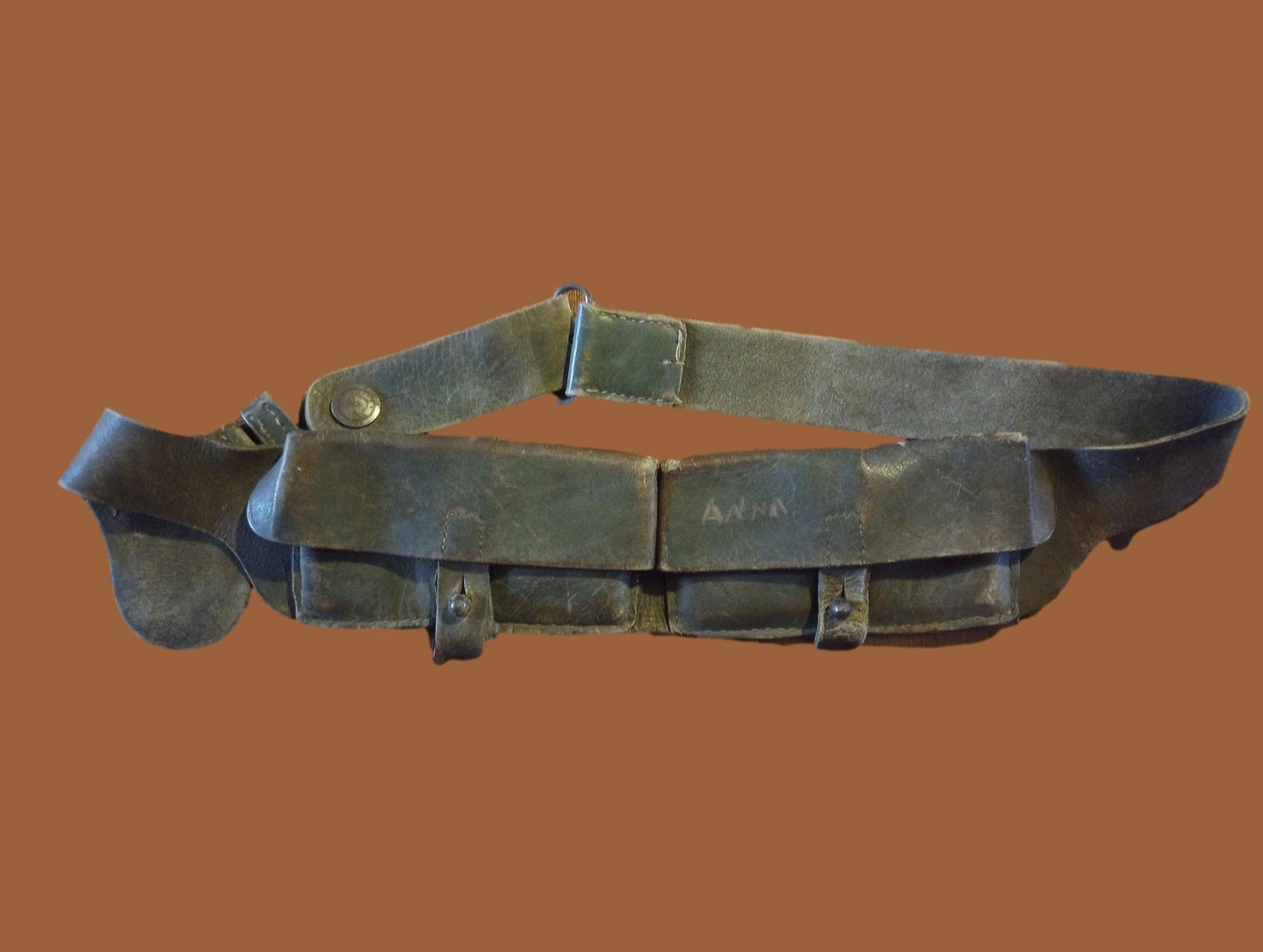 WWI WWII ITALIAN CAVALRY CARCANO BANDOLEER AMMO BANDOLIER M-1891 BODEO BERETTA