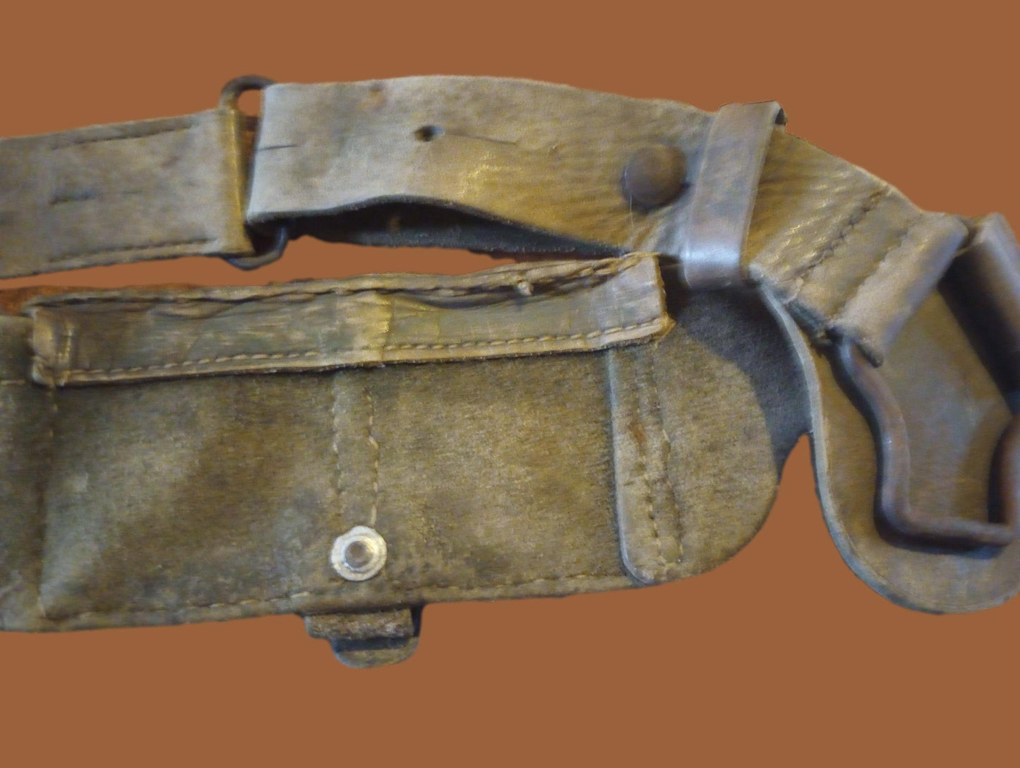 WWI WWII ITALIAN CAVALRY CARCANO BANDOLEER AMMO BANDOLIER M-1891 BODEO BERETTA