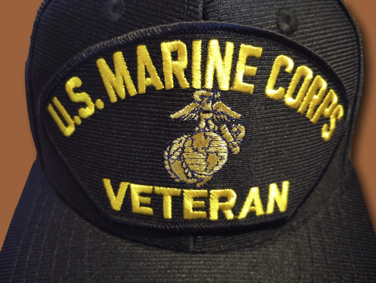 U.S MARINE CORPS VETERAN HAT U.S.M.C OFFICIAL MILITARY BALL CAP U.S.A MADE