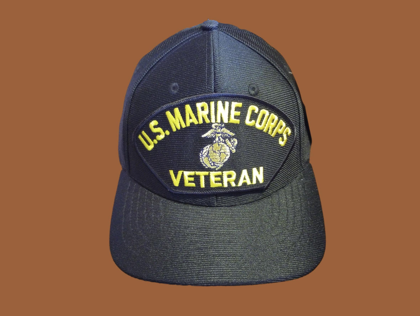 U.S MARINE CORPS VETERAN HAT U.S.M.C OFFICIAL MILITARY BALL CAP U.S.A MADE