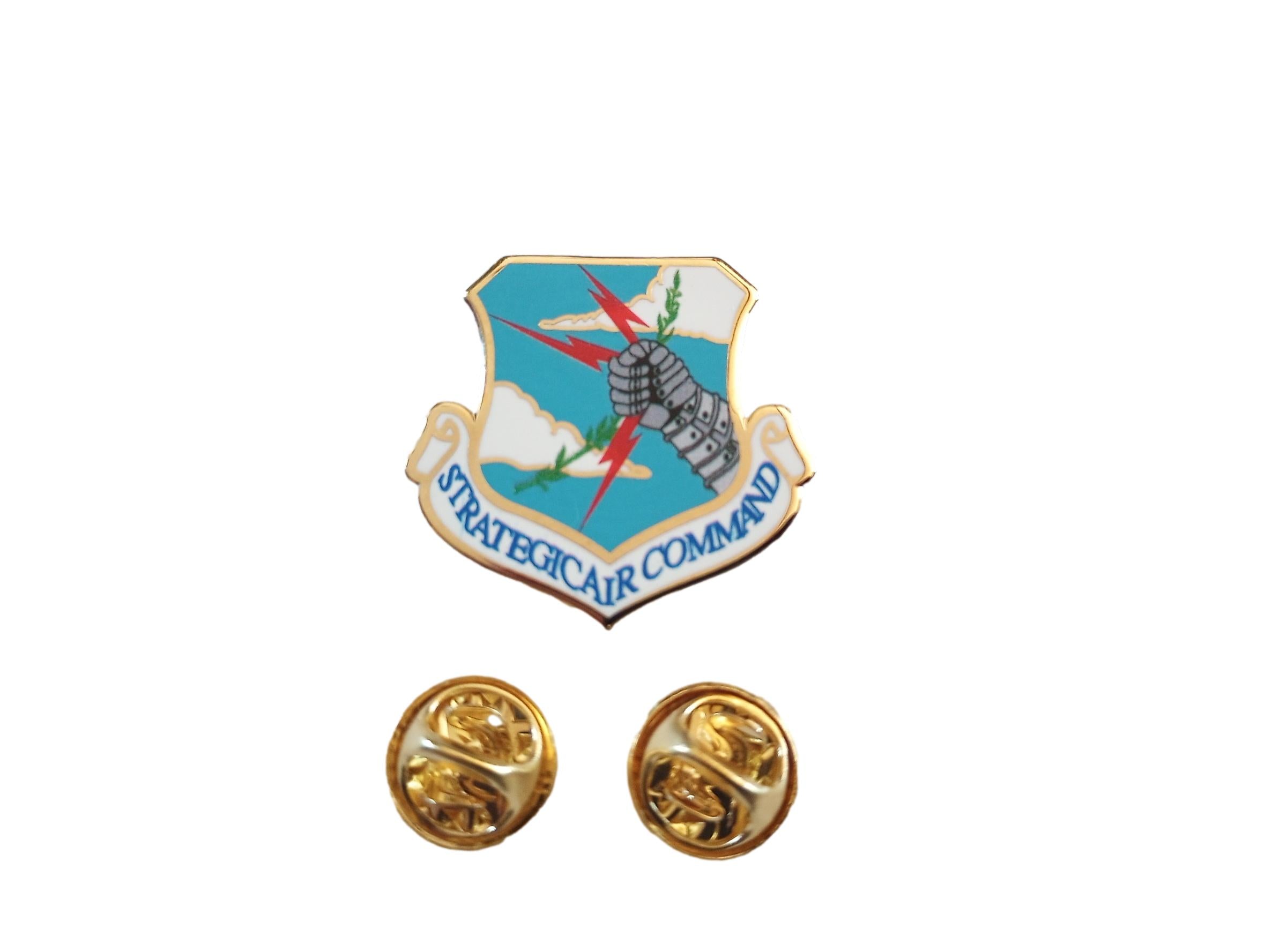 U.S MILITARY AIR FORCE SAC STRATEGIC AIR COMMAND HAT LAPEL PIN – Clay's ...