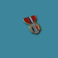 U.S MILITARY PHILIPPINE LIBERATION MEDAL HAT LAPEL PIN MINIATURE SIZE 1 1/8" NEW