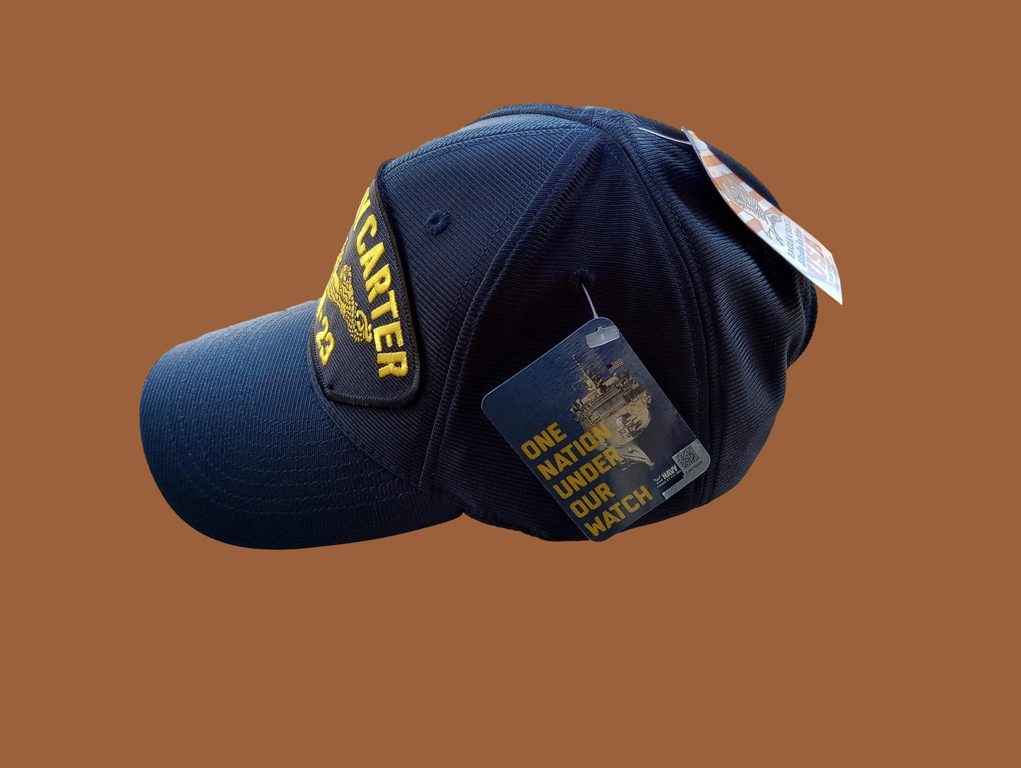 USS JIMMY CARTER SSN-23 NAVY SUBMARINE HAT MILITARY OFFICIAL BALL CAP U.S.A