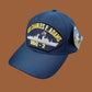 USS CHARLES F ADAMS DDG-2 U.S NAVY SHIP HAT OFFICIAL MILITARY BALL CAP U.S MADE