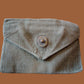 WWII FIRST AID POUCH OD GENUINE ISSUE CARLISLE BANDAGE CASE ONLY